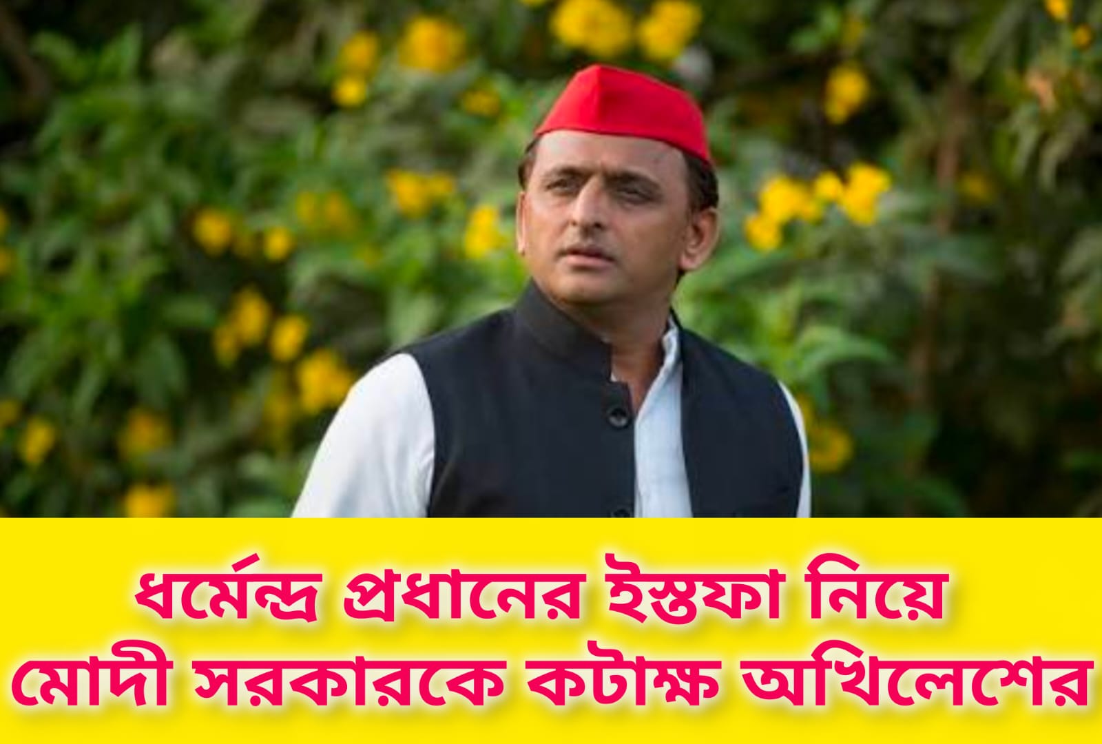 ধর্মেন্দ্র প্রধানের ইস্তফা নিয়ে মোদী সরকারকে কটাক্ষ অখিলেশের, বললেন, ‘এক প্রধানকে সরিয়ে প্রধানমন্ত্রীকে বাঁচানো হয়েছে’