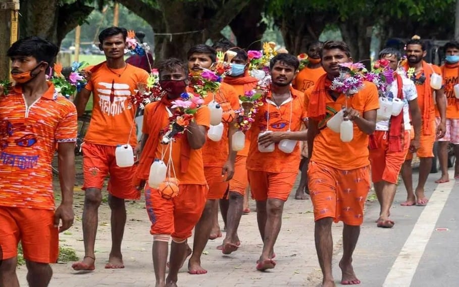 শুরু হলো কানওয়ার যাত্রা, ১১ আগস্ট সাউন শিবরাত্রিতে সমাপ্তি