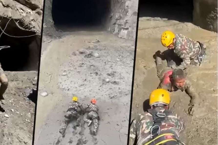 নেপালে ৯ দিন পর সুড়ঙ্গ থেকে জীবিত উদ্ধার ২ শ্রমিক, এখনও শোনা যাচ্ছে কণ্ঠস্বর