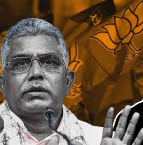 দুর্গাপূজায় আমিষ বিতর্ক! বাগেশ্বর বাবার মন্তব্যের পাল্টা দিলীপ ঘোষ