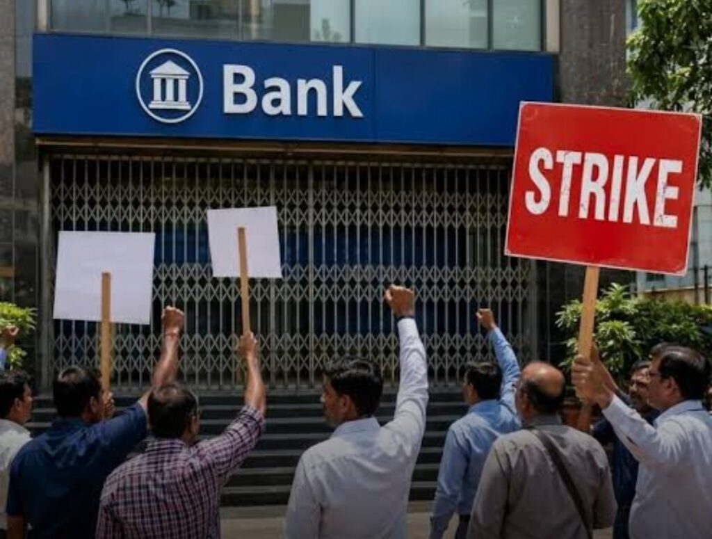 ব্যাঙ্ক ধর্মঘট ২০২৬: ২৮–৩০ সেপ্টেম্বর টানা ৩ দিন ধর্মঘট, ৫ দিন পরিষেবা ব্যাহত হওয়ার আশঙ্কা