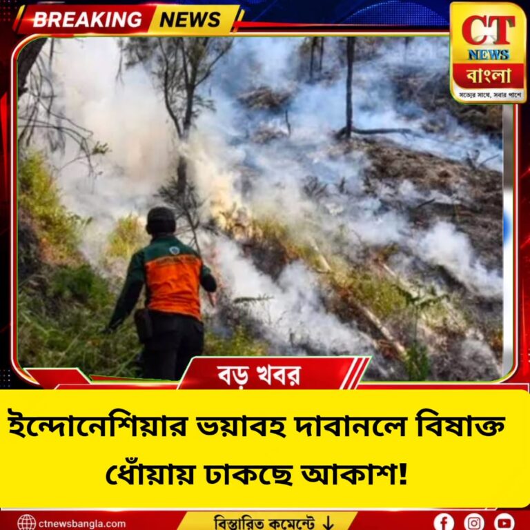 ইন্দোনেশিয়ায় ভয়াবহ দাবানল, বিষাক্ত ধোঁয়ায় বিপর্যস্ত দক্ষিণ-পূর্ব এশিয়া