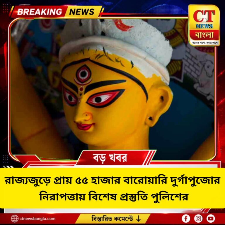 রাজ্যজুড়ে ৫৫ হাজার বারোয়ারি দুর্গাপুজো, নিরাপত্তায় বিশেষ প্রস্তুতি পুলিশের