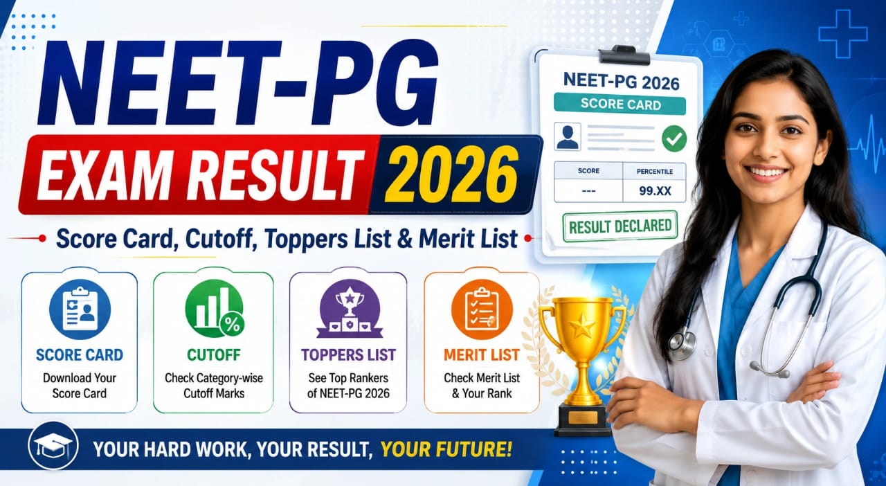 NEET PG 2026 Result: ৩০ সেপ্টেম্বরের মধ্যে ফল, জানুন কাট-অফ ও রেজাল্ট ডাউনলোডের নিয়ম